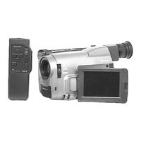 Sony Video8 CCD-TRV44 Manual De Instrucciones