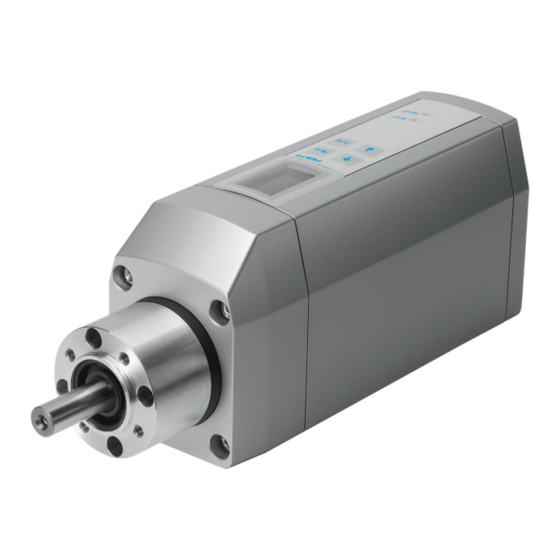 Festo MTR-DCI Manual De Instrucciones