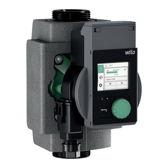 Wilo Stratos PICO Instrucciones De Instalación Y Funcionamiento