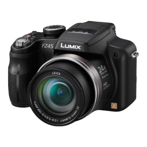 Panasonic Lumix DMC-FZ45 Manuales