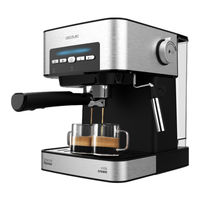 cecotec Cumbia POWER ESPRESSO 20 MATIC Manual De Instrucciones