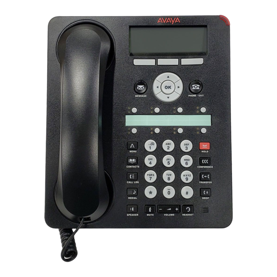 Avaya IP Office 1608 Referencia Rápida