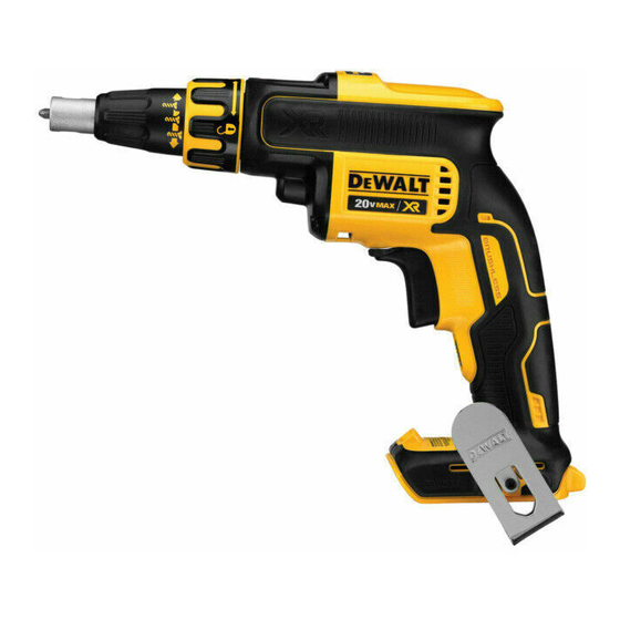 DeWalt DCF620 Manual De Instrucciones
