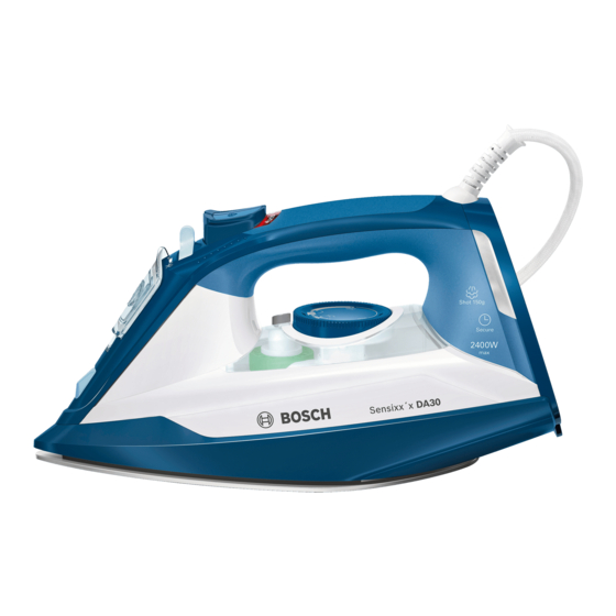 Bosch Sensixx'x DA30 Instrucciones De Uso