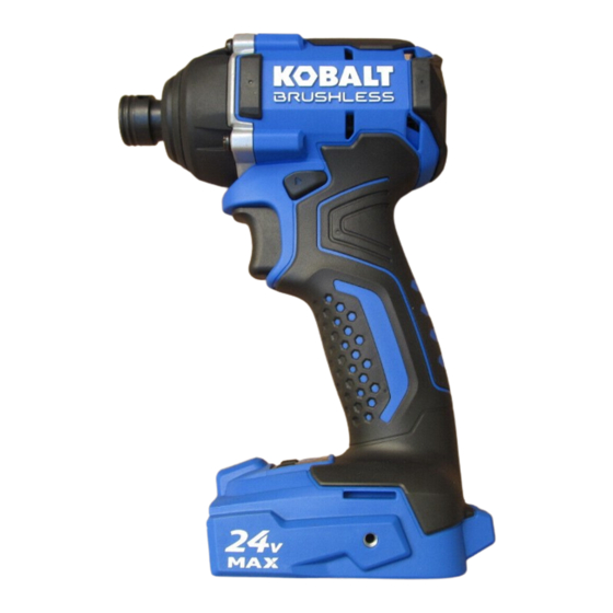 Kobalt KID 124B-03 Manual De Instrucciones