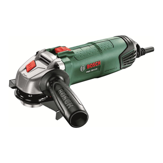 Bosch PWS 700 Manual Original