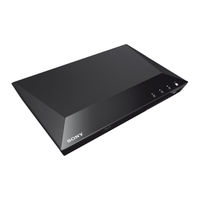 Sony BDP-S1100 Manual De Instrucciones