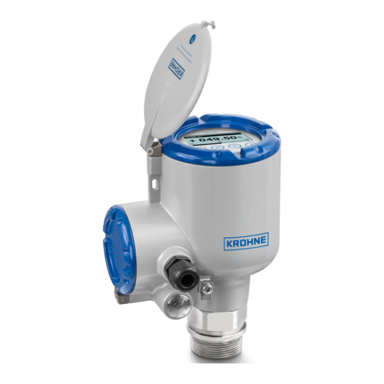 KROHNE OPTIWAVE 7500 C Manual De Instrucciones