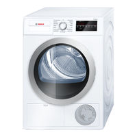 Bosch WTG86401UC Instrucciones De Instalación
