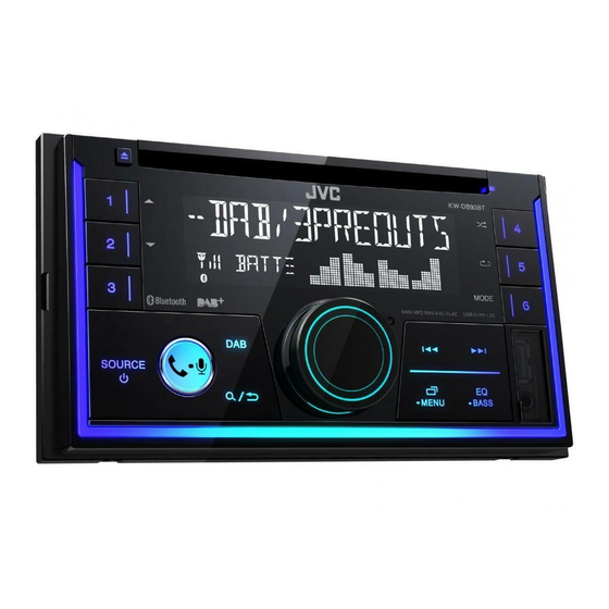 JVC KW-DB93BT Manual De Instrucciones