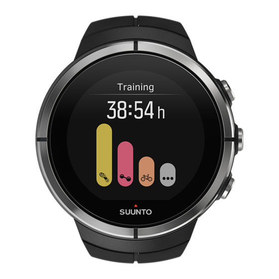 Suunto SPARTAN ULTRA 1.7 Manuales