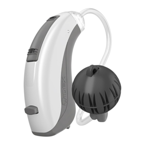 Widex EVOKE E-FM Instrucciones De Uso