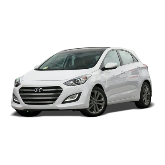 Hyundai i30 2015 Manual Del Propietário