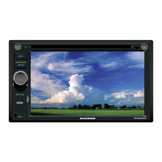 Macrom M-DVD5561R Manual Del Usuario