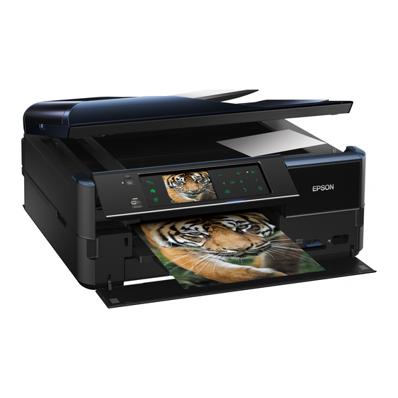 Epson Stylus Photo PX830FWD Manual De Funcionamiento Básico