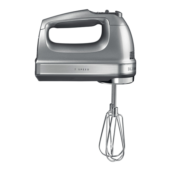 KitchenAid 5KHM7210 Manual De Uso Y Cuidado