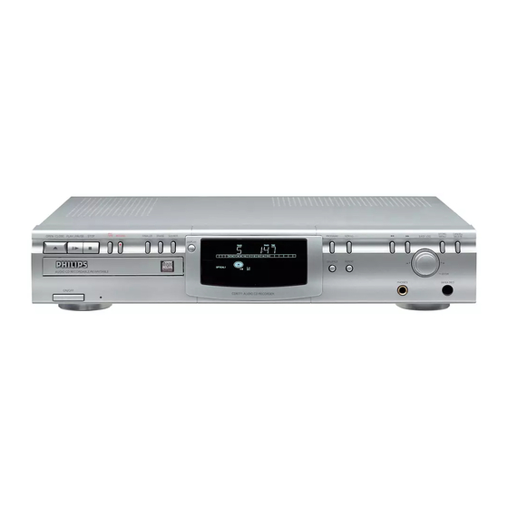Philips CDR770 Instrucciones De Manejo