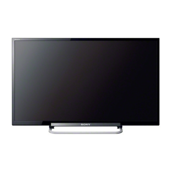 Sony BRAVIA KDL-50W650A Manuales