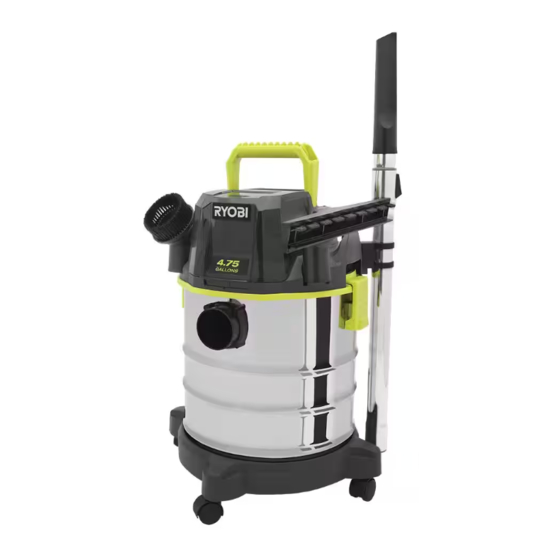 Ryobi PWV200 Manual Del Operador