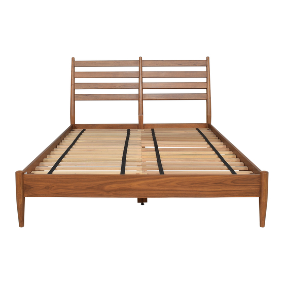 West Elm Arne Bed Instrucciones De Ensamblaje