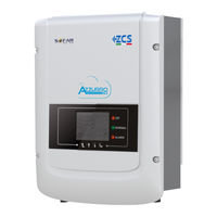 ZCS Azzurro 1PH 3000TLM Guia Del Usuario