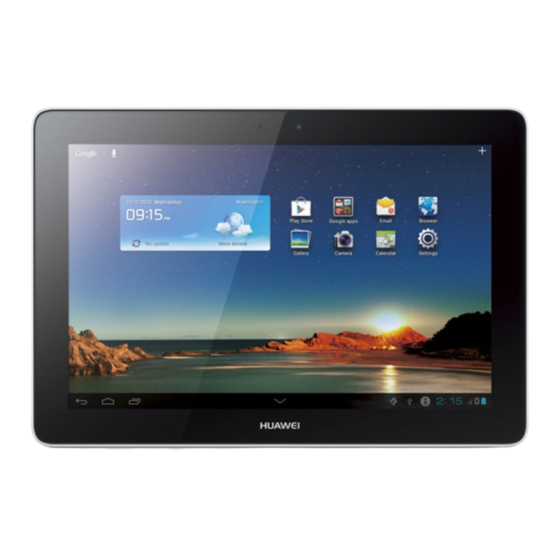 Huawei MediaPad 10 Link+ Manual Del Usuario