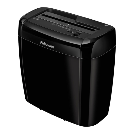 Fellowes Powershred 36C Manual De Instrucciones