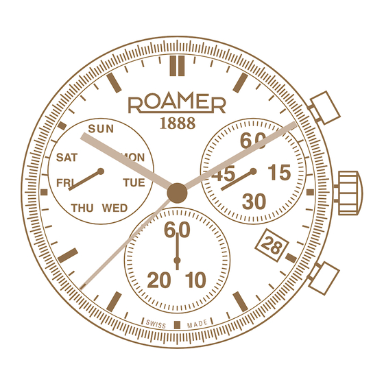 ROAMER RONDA Z60 Instrucciones De Uso