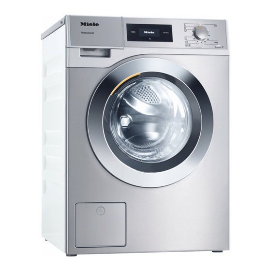 Miele PWM 507 Instrucciones De Manejo Y Emplazamiento