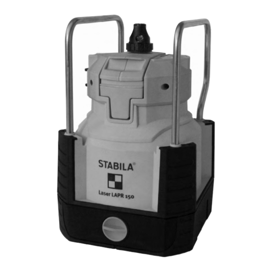 Stabila LAPR-150 Manual Del Usuario