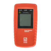 RS Pro 123-1933 Manual De Instrucciones