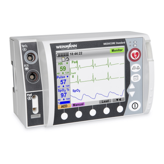 Weinmann MEDUCORE Standard Instrucciones De Uso