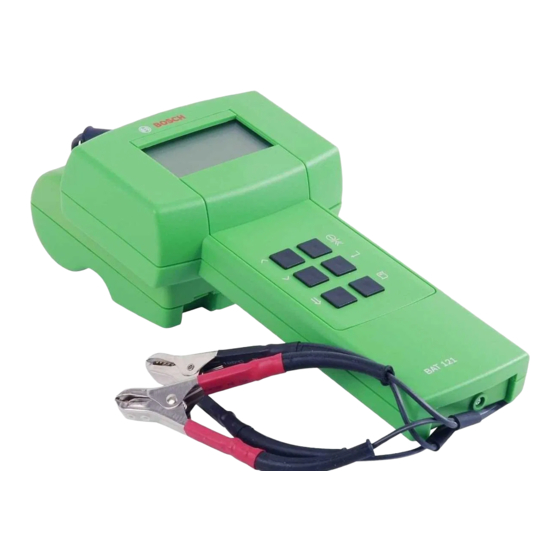 Bosch BAT 121 Instrucciones De Funcionamiento