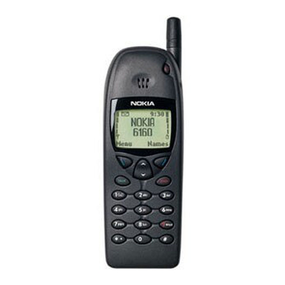 Nokia 6160 Manuales