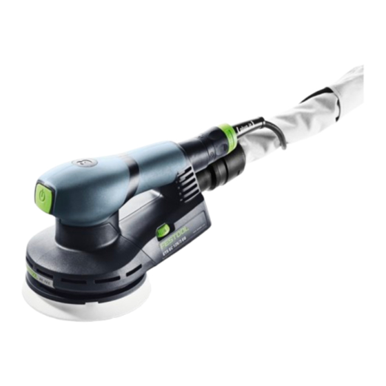 Festool ETS EC 125/3 EQ Manual De Instrucciones