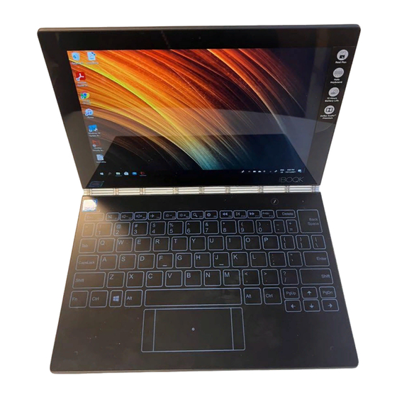 Lenovo YOGA BOOK YB1-X91F Manual De Usuario