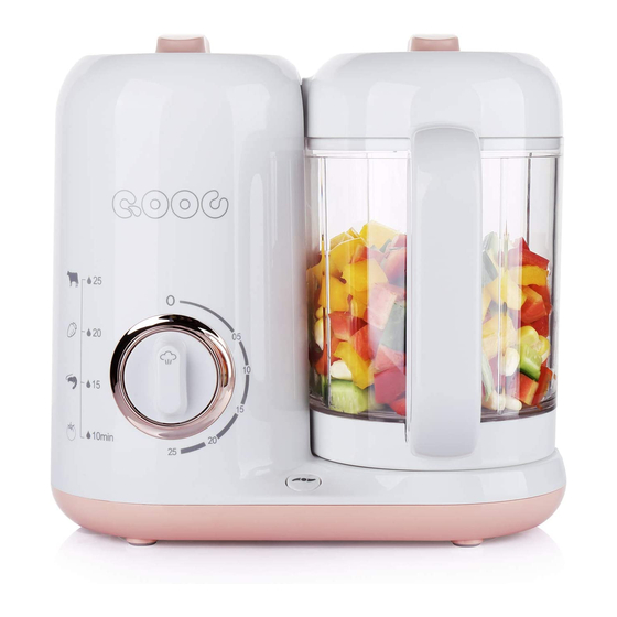 QOOC Baby Food Maker Pro Manual De Usuario