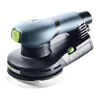 Festool ETS EC 125/3 EQA Manual De Instrucciones