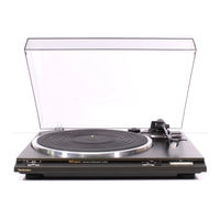 Technics SL-BD20 Manual Del Usuario