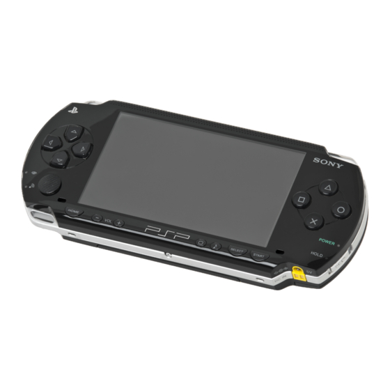 Sony PSP-1001 Manual De Instrucciones