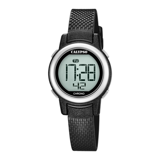 Calypso Watches DIGITAL CRUSH K5736 Manual De Instrucciones