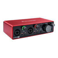 Focusrite Scarlett 2i2 MOSC0025 Guia Del Usuario