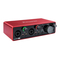 Equipos de Grabación Focusrite Scarlett 2i2 MOSC0025 Guia Del Usuario