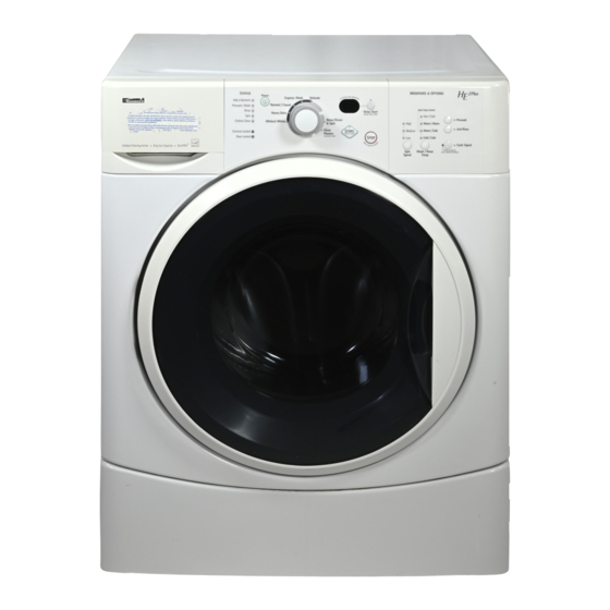 Kenmore HE2Plus Serie Manuales