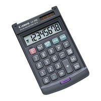 Canon LS-39E Instrucciones De Uso