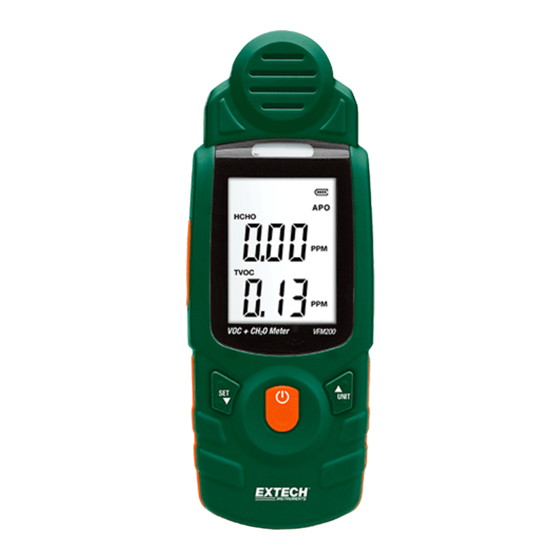 Extech Instruments VFM200 Manual De Usuario