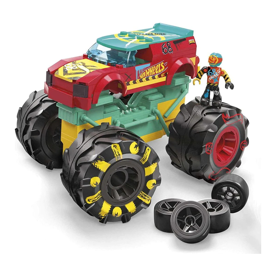 Mega Hoy Wheels MONSTER TRUCKS HW DEMO DERBY Manual De Instrucciones