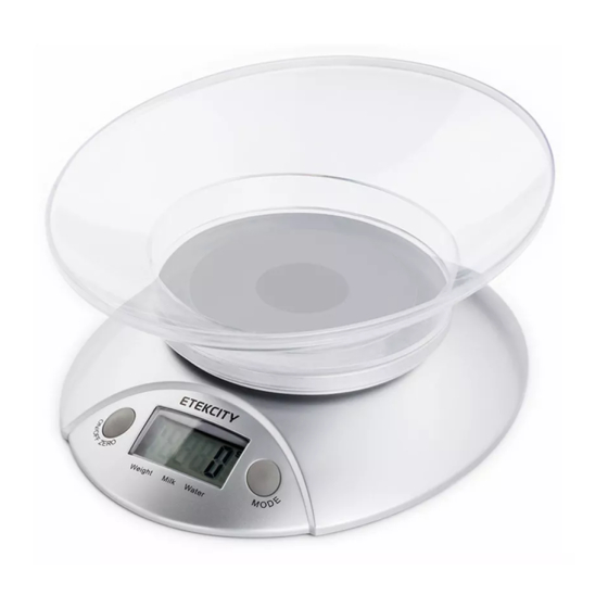 Etekcity EK3550-RAV Manual Del Usuario