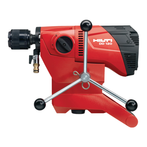 Hilti DD 120 Manual De Instrucciones