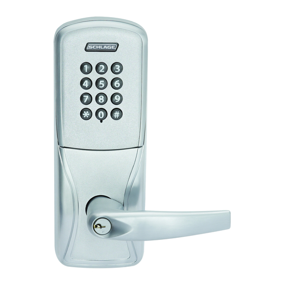 Schlage AD-300 Guia Del Usuario